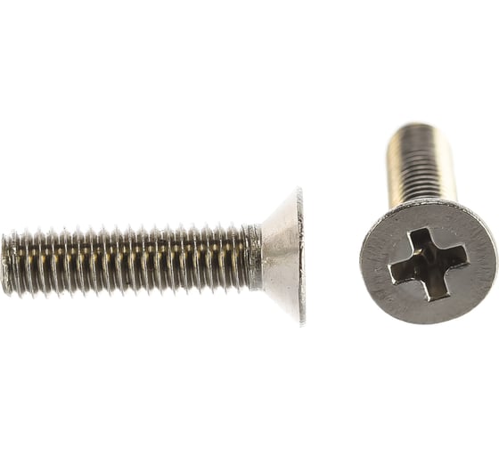 Изображение товара Винт Госкреп DIN 965 с пот. гол. 3х12, нержав. сталь, 10 шт. 10-0022990