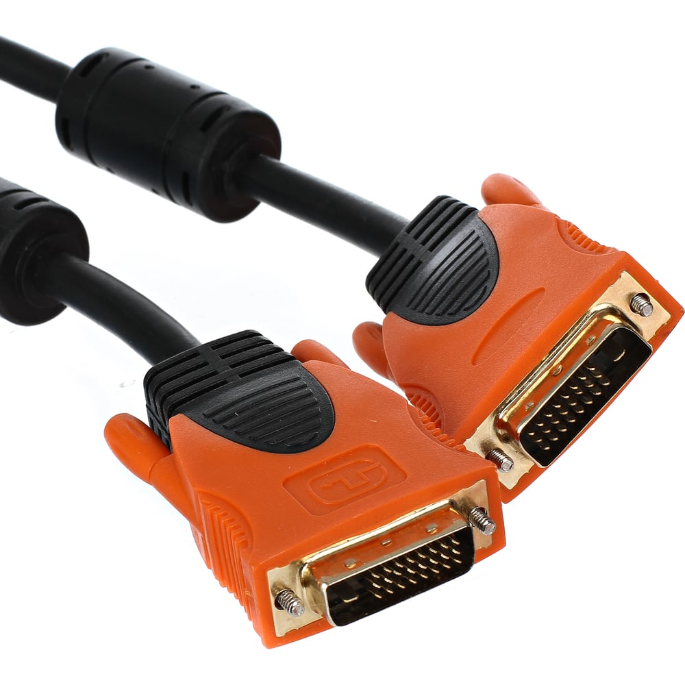 фото Кабель dvi-dvi aopen/qust dual link 25m-25m, 5m, 2 фильтра acg446d-5m