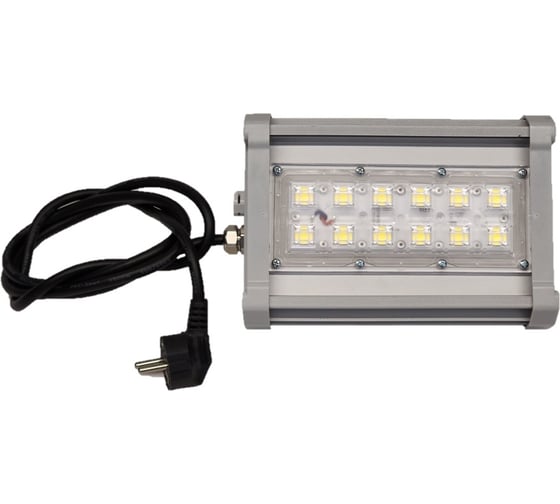 Изображение товара Светильник светодиодный КХЭМ КХМ-LED-DMD 40Вт, 6400лм, 5000К, 210x140x150мм D M D 40