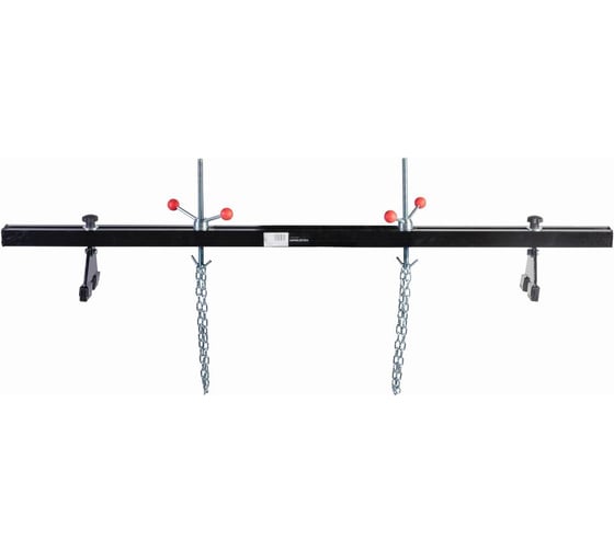 Изображение товара Траверса удлиненная для вывешивания двигателя WIEDERKRAFT г/п 600 кг, 2 подъемных винта с цепями WDK-83105L