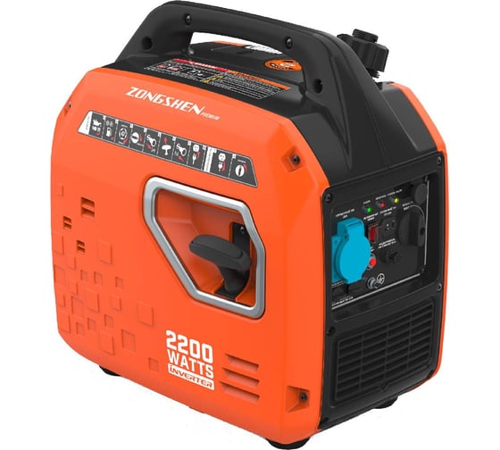 Изображение товара Бензиновый инверторный генератор Zongshen BQH 2200 1T90DFQ22