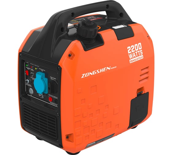 Изображение товара Бензиновый инверторный генератор Zongshen BQH 2200 E 1T90DFQ23