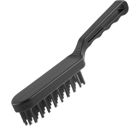 Изображение товара Металлическая щетка ШАБАШКА 6 рядов, пластиковая ручка 153-0006 208062