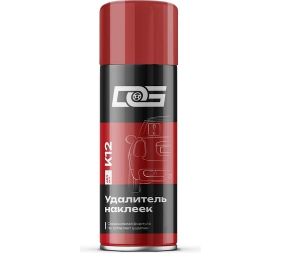 Изображение товара Удалитель наклеек DG аэрозоль, STICKER REMOVER, 450 мл K12