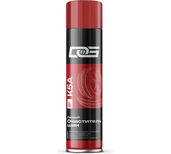 Изображение товара Пенный очиститель шин аэрозольный DG TIRE FOAM CLEANER, 650 мл K5A