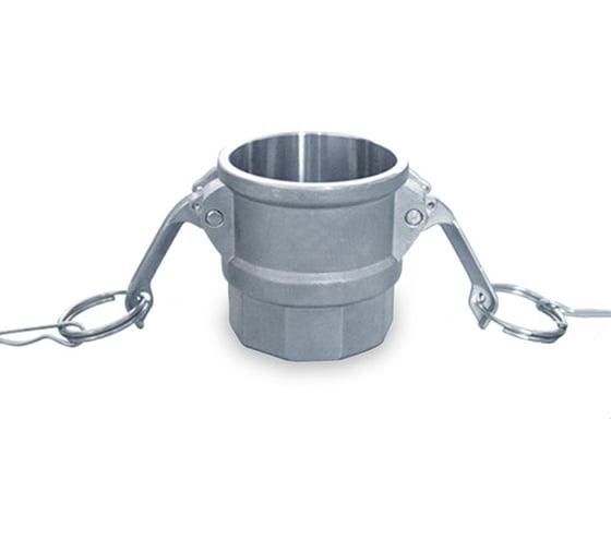 Изображение товара Камлок тип D (розетка; внутренняя резьба BSP; 38 мм-1 1/2"; нержавеющая сталь) TITAN LOCK TL150DSS