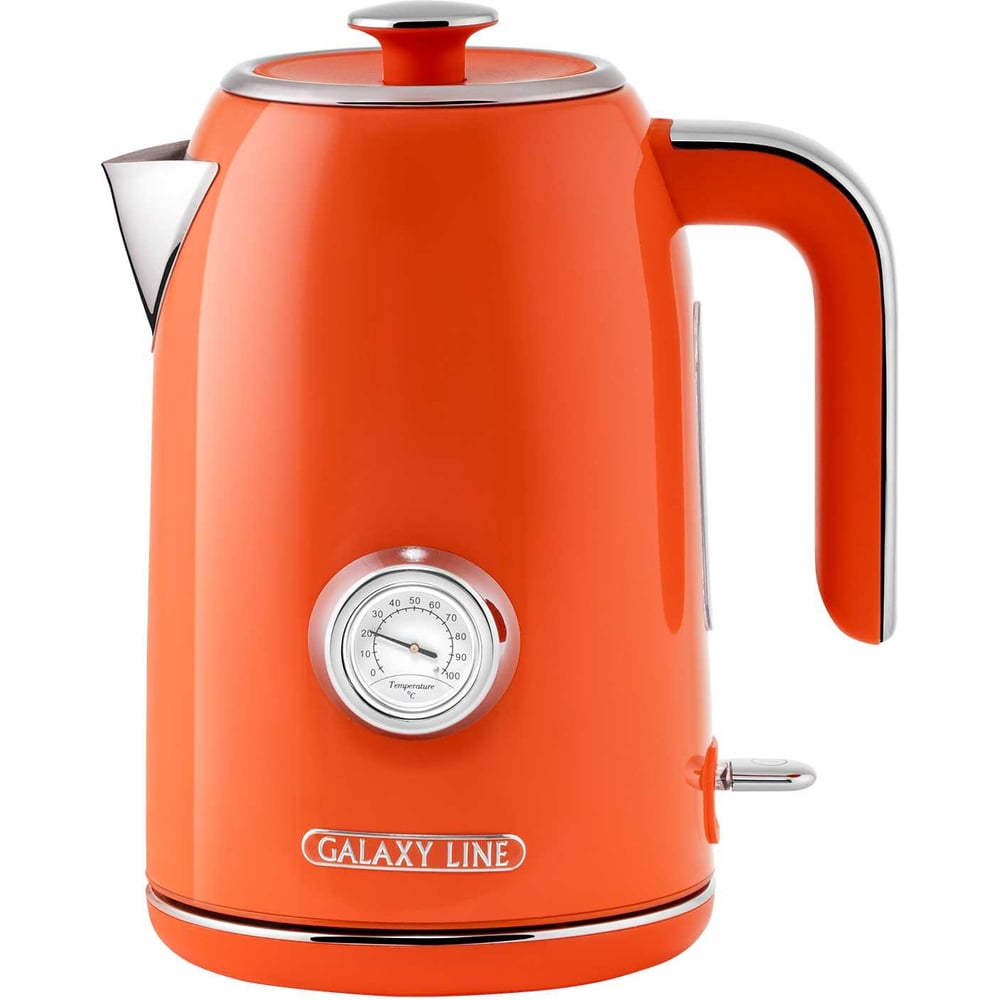 Изображение товара Чайник электрический Galaxy LINE GL 0351 Апельсиновый фреш, 2200 Вт, STRIX контроллер 7010103510