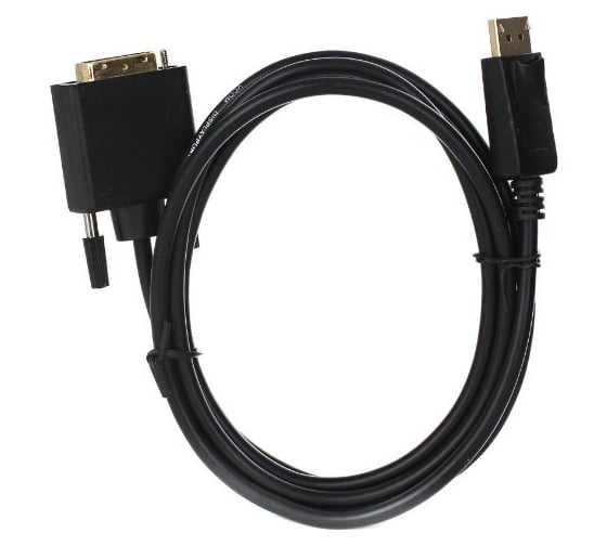 Изображение товара Кабель-переходник VCOM DisplayPort M - DVI M, 1,8м CG606-1.8M
