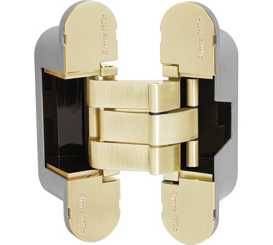 Изображение товара Петля скрытой установки ARMADILLO U3D8000.VPG SG матовое золото TECH, 2 шт. 46771