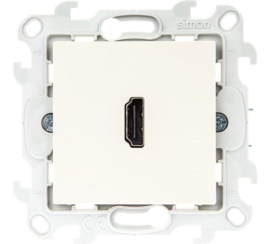 Изображение товара Коннектор Simon HDMI 1.4, слоновая кость 2411094-031