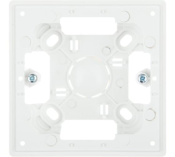 Изображение товара Монтажная коробка Simon для накладного монтажа 1 пост, белый 2400751-030