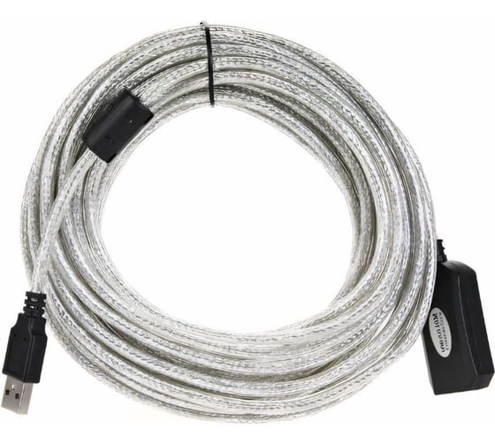 Изображение товара Кабель-адаптер VCOM USB2.0-repeater, удлинительный, активный, Am-Af, 10м VUS7049-10M