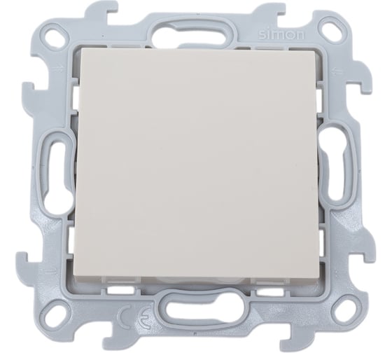 Изображение товара Кнопочный выключатель Simon слоновая кость 2450150-031