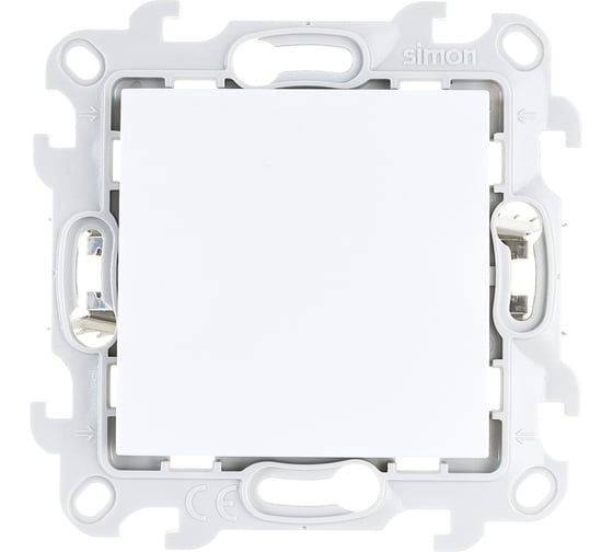 Изображение товара Однополюсный выключатель Simon Push&Go, белый 2420101-030
