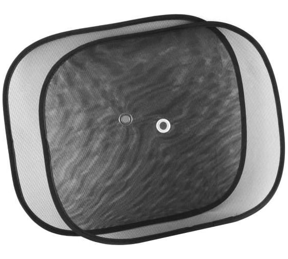 Изображение товара Солнцезащитная шторка SKYWAY экран 44*36 см на присосках черная на боковые стекла 2 шт S01202001