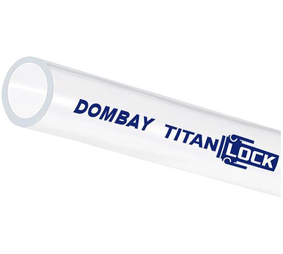 Изображение товара Силиконовый пищевой напорный шланг TITAN LOCK DOMBAY, напорный, вн.диам. 16мм, 50 м  TL016DB_50
