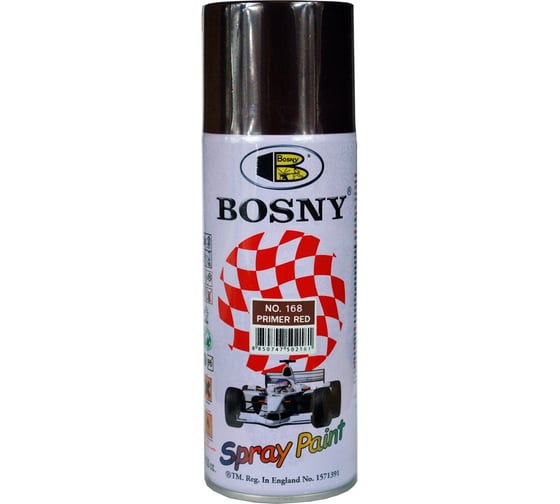 Изображение товара Универсальный грунт Bosny Красно-коричневый, аэрозоль 168