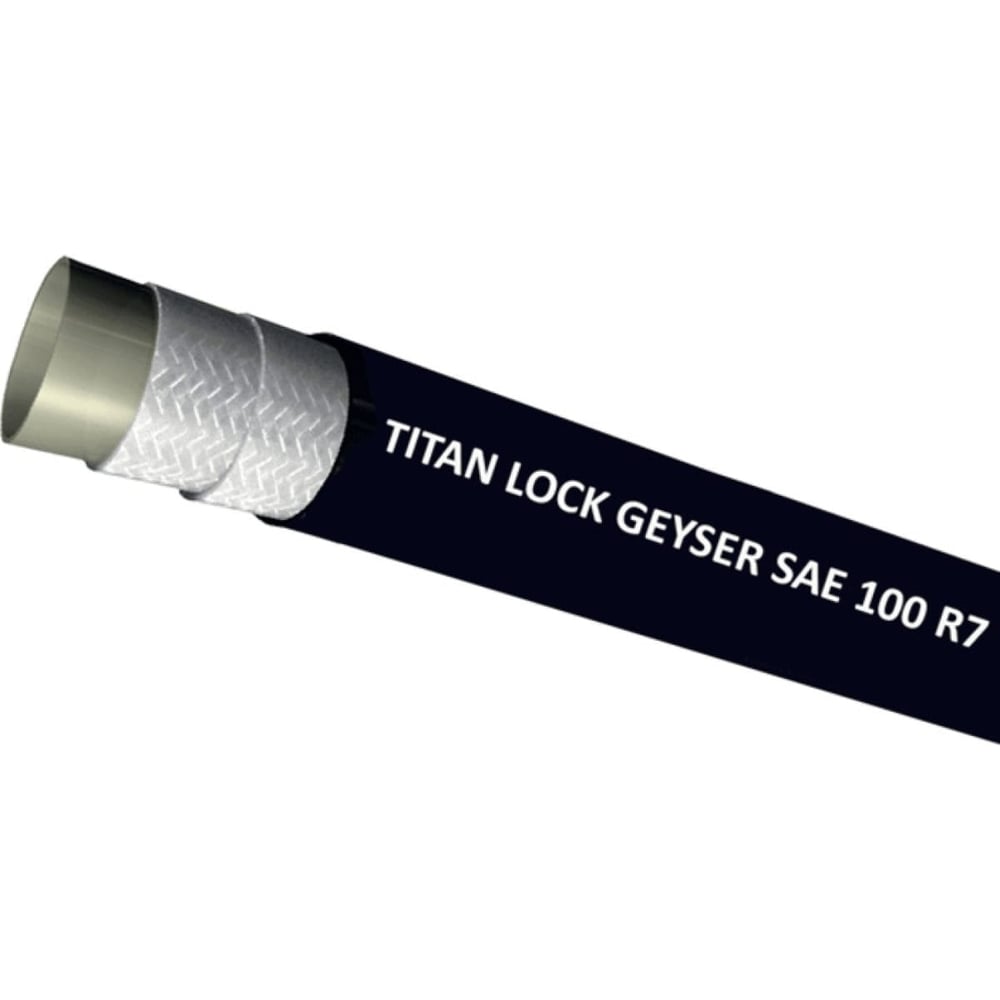 Изображение товара Термопластиковый рукав высокого давления TITAN LOCK GEYSER R7 SAE100 d8 мм 30 м
