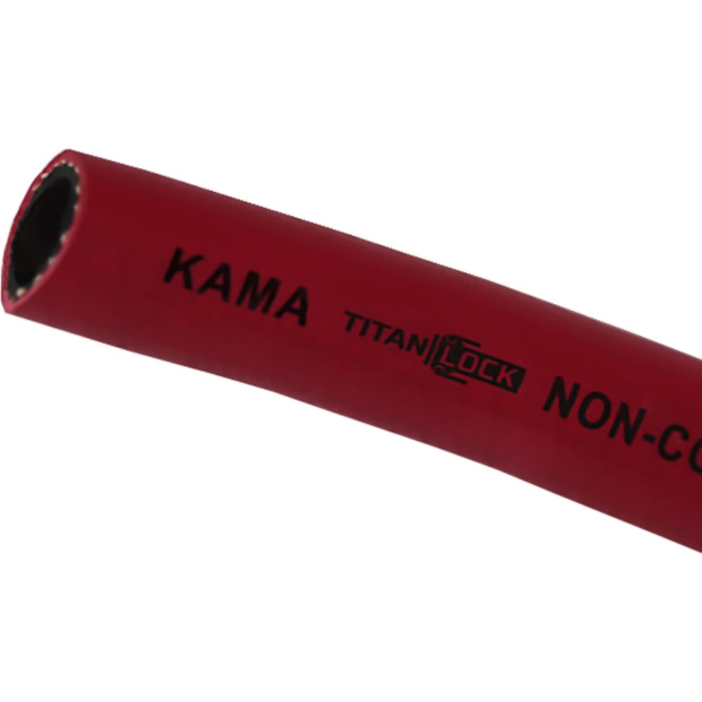 Изображение товара Рукав с нитяным усилением токонепроводящий TITAN LOCK «KAMA» 20 Бар, d=19 мм, 30 м TL019KM_30 Изображение товара Рукав с нитяным усилением токонепроводящий TITAN LOCK «KAMA» 20 Бар, d=19 мм, 30 м TL019KM_30