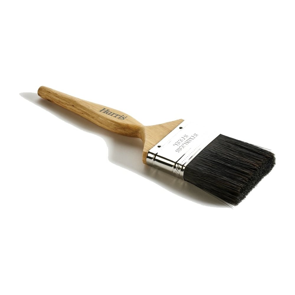Плоская кисть HARRIS кисть плоская лакра лазурит 0101220 75 мм искусственная щетина деревянная ручка