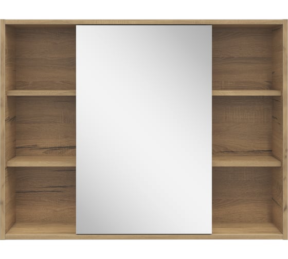 Изображение товара Зеркальный шкаф подвесной Sanstar Lavanti 100 для ванной комнаты Дуб вотан 447.1-2.4.1 447.1-2.4.1.