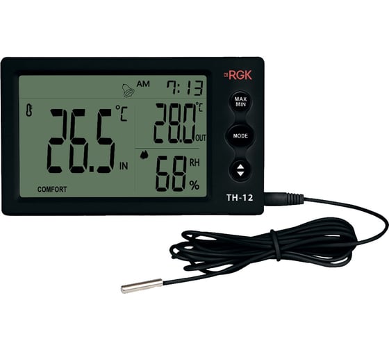 Изображение товара Термогигрометр RGK TH-12 776462