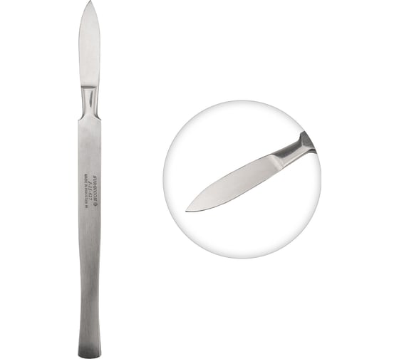 Изображение товара Средний остроконечный скальпель REXANT СО-03 150 мм 12-4303-8