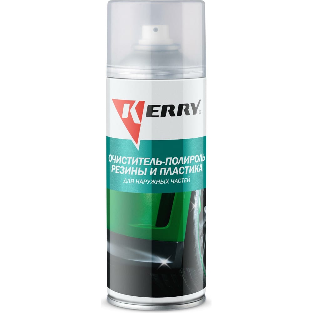 Очиститель-полироль пластика для наружных частей KERRY полироль очиститель для пластика салона kerry