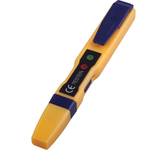 Изображение товара Тестер напряжения STEKKER бесконтактный до 1000V, желтый, TST1000-1 32862