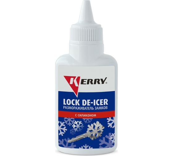 Изображение товара Размораживатель замков с силиконом (флакон с дозатором) KERRY KR-183