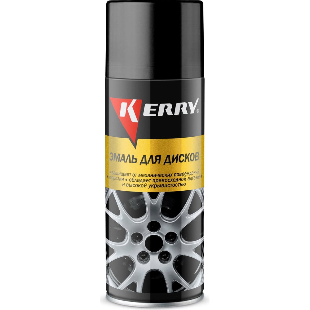 Эмаль для суппортов KERRY очиститель стекол kerry от грязи и следов насекомых 650 мл аэрозоль