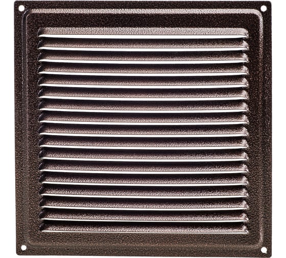 Изображение товара Решётка металлическая с сеткой (медная; 100x200 мм) Эвент ВРС