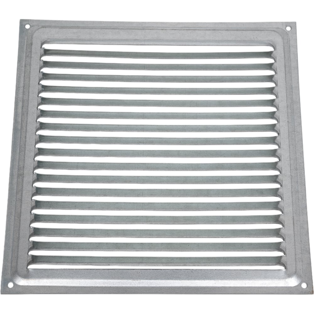 Изображение товара Решётка металлическая с сеткой 175x175 мм неокрашенная для внутренней и наружной установки