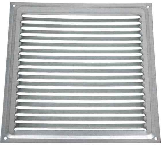 Изображение товара Решётка металлическая с сеткой, неокрашенная   175 x 175 мм Эвент ВРС