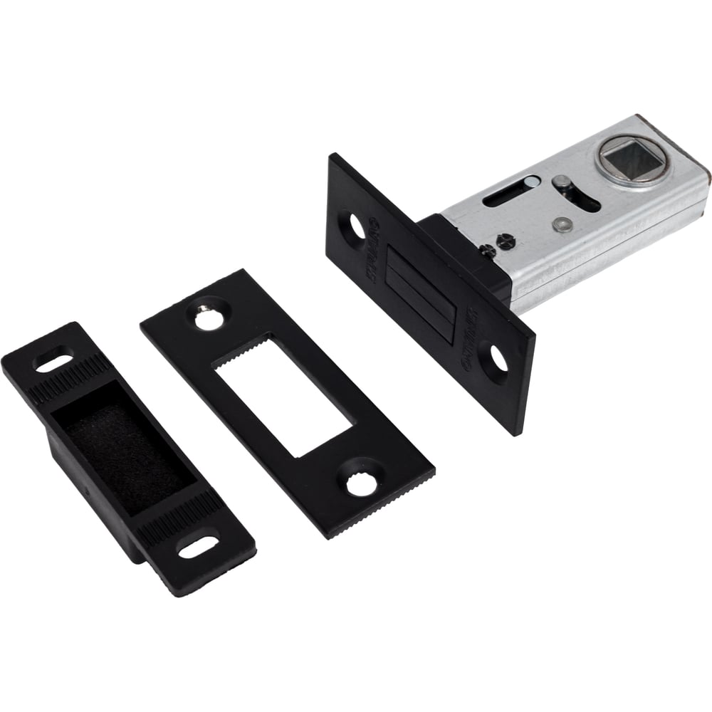 Изображение товара Защелка врезная FUARO MAGNM12-50-25 черная межкомнатная металл