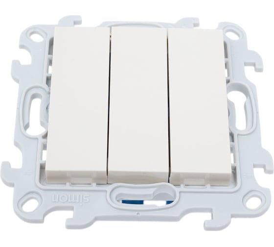 Изображение товара Трехклавишный выключатель Simon слоновая кость 2450391-031