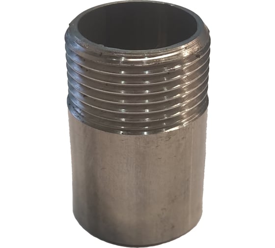 Изображение товара Приварной ниппель ИНОТЭК DN20 (26,9 мм) AISI304 2 шт 4687204708886