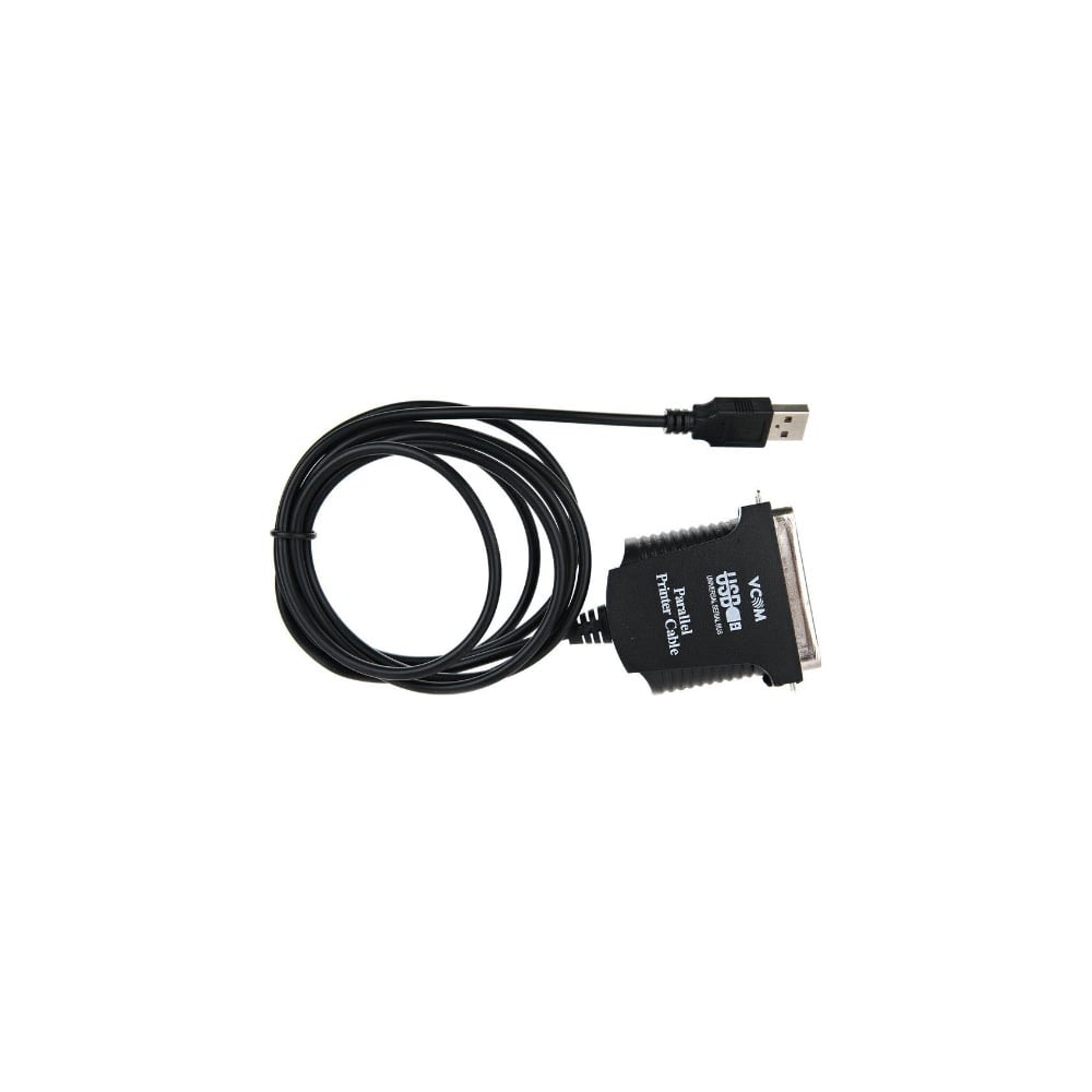Кабель-адаптер VCOM кабель адаптер usb am lpt прямое подключение к lpt порту принтера 1 8м vcom vus7052