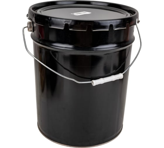 Изображение товара Ведро Дигрус 20 л, металлическое, крышка-корона, 275x275x365 мм, чёрное ВКК-М-20-Ч/Д