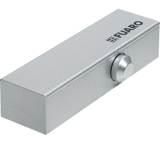 Изображение товара Доводчик дверной FUARO DCQ20-4 (40-80 кг) AL w/o arm до 80 кг (алюминий) без тяг в комплекте 48073