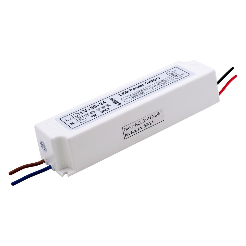 Изображение товара Блок питания SWG для ленты IP 67 35 Вт 24 В импульсный LV-35-24