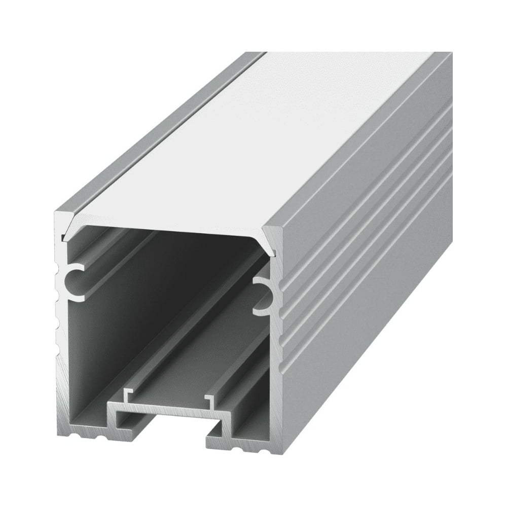 Накладной широкий профиль SWG профиль для светодиодной ленты алюминиевый 30 мм 1 м накладной