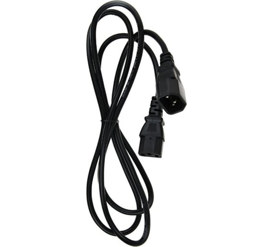 Изображение товара Кабель Telecom UPS-устройство 220V, IEC-320-C13 - C14, VDE 3G0,75mm2 медь TE001-CU0.75-1.8M