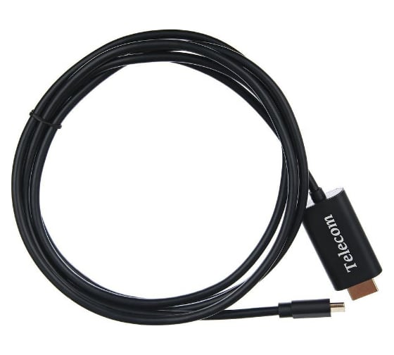 Изображение товара Кабель-адаптер Telecom USB 3.1 Type-C/m - HDMI A/m, 4K 30Hz, 1.8m TCC005-1.8M