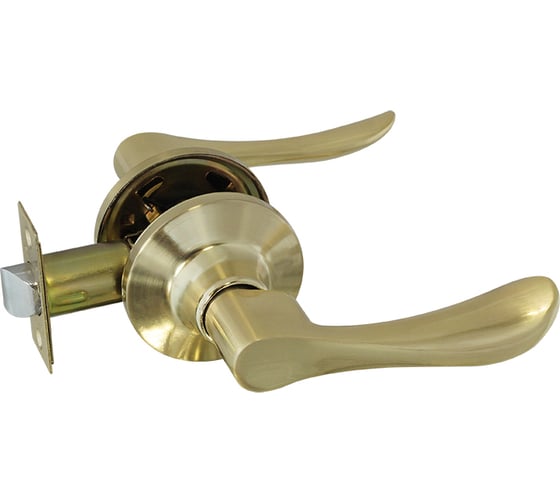 Изображение товара Межкомнатная защелка ISPARUS ISP ЗВ3-05 матовое золото 16949