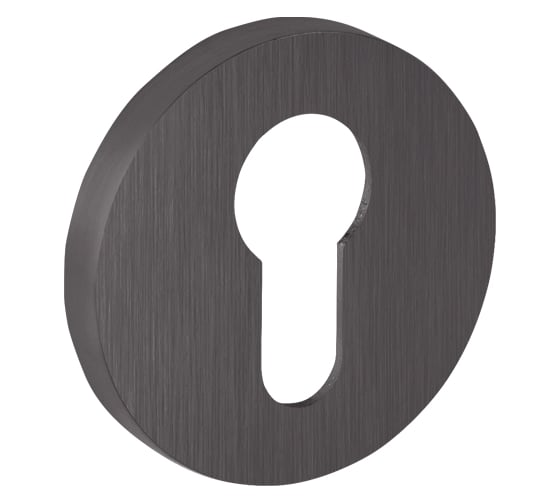 Изображение товара Накладка на цилиндр FUARO ESC.C.RLR/R.486 GR-23 графит (1 шт.) 48195