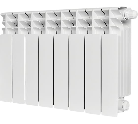 Изображение товара Биметаллический радиатор STOUT SRB-3320-035008 TITAN VENTIL 350 8 секций, нижнее подключение RG0092N2BGKQRC
