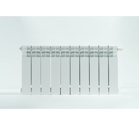 Изображение товара Биметаллический радиатор STOUT SRB-3310-035010 TITAN 350 10 секций, боковое подключение RG0092N2BGBAID