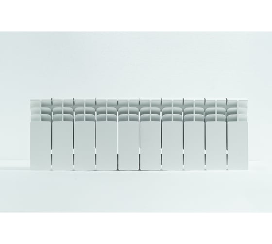 Изображение товара Биметаллический радиатор STOUT SRB-3310-020012 TITAN 200 12 секций, боковое подключение RG0092N2BG8T9P