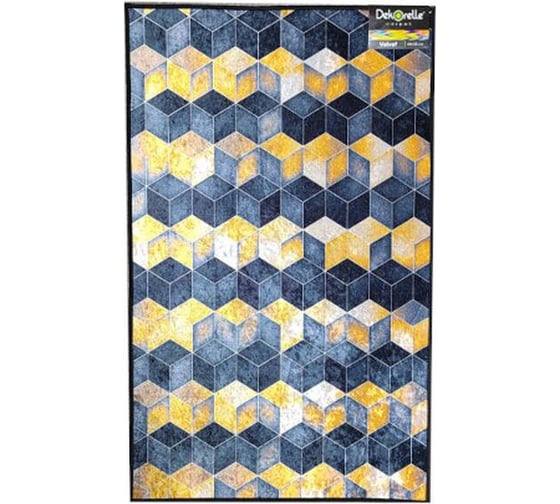 Изображение товара Коврик Dekorelle Velvet silk V002-1 50x80см VSc002-1_50x80